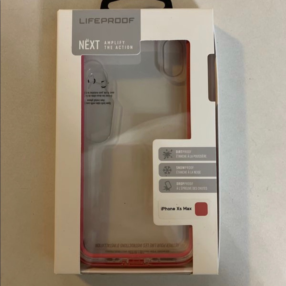 iPhone XS Max Lifeproof case